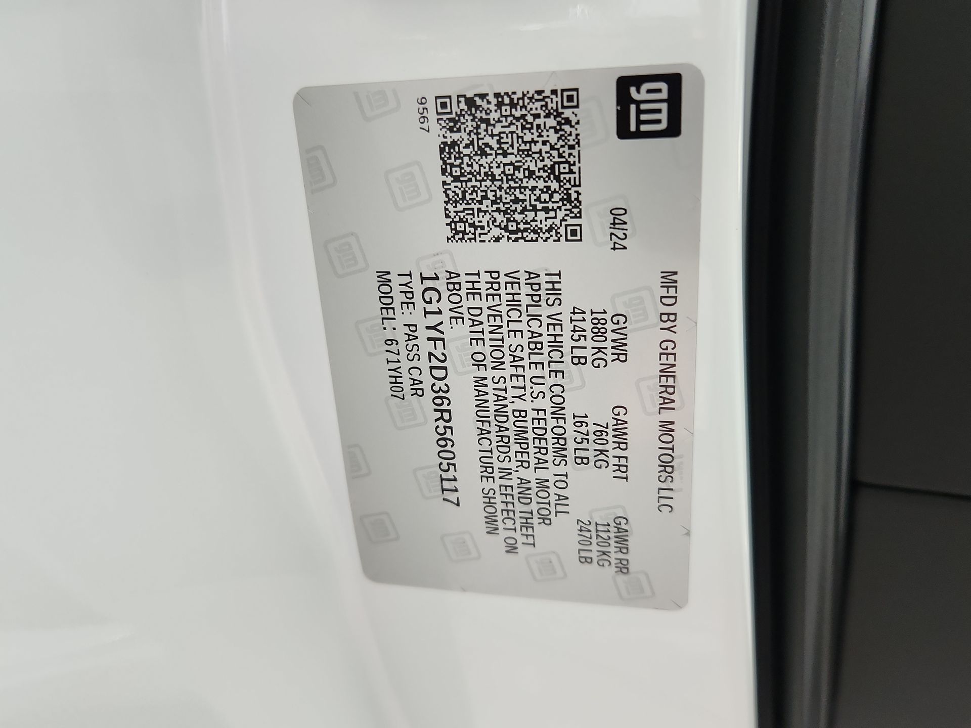 2024 Chevrolet Corvette Z06 3LZ