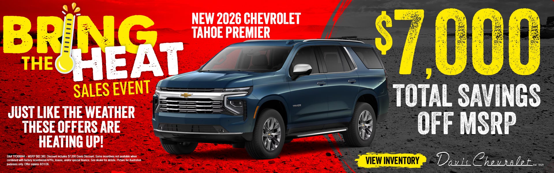 2026 Tahoe Premier