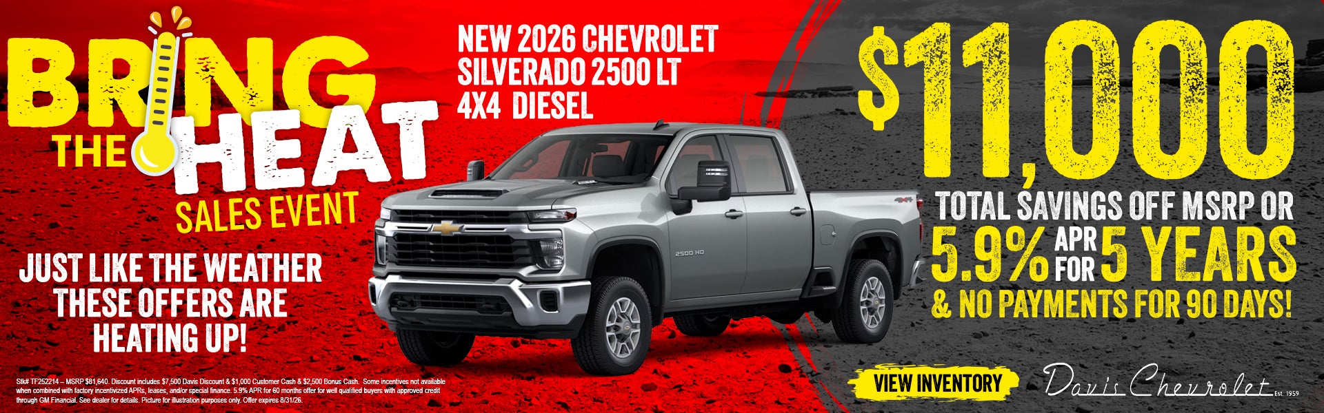2026 Silverado 2500 Custom 