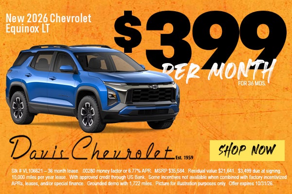 New 2026 Chevrolet Equinox LT