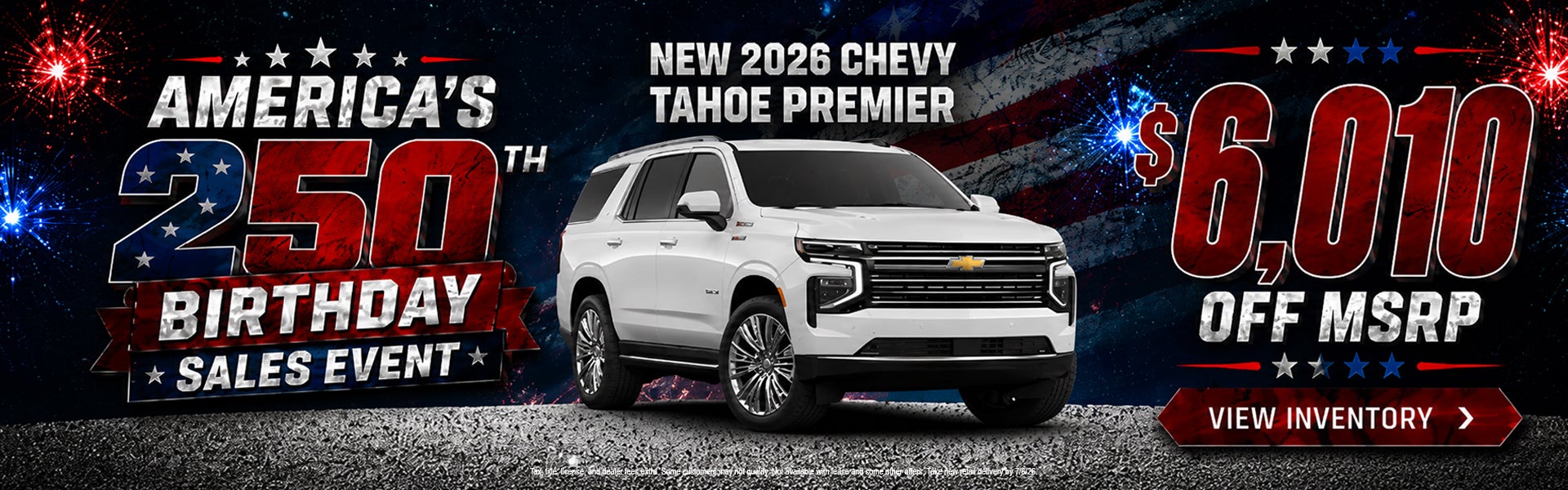 2026 Chevy Tahoe Premier